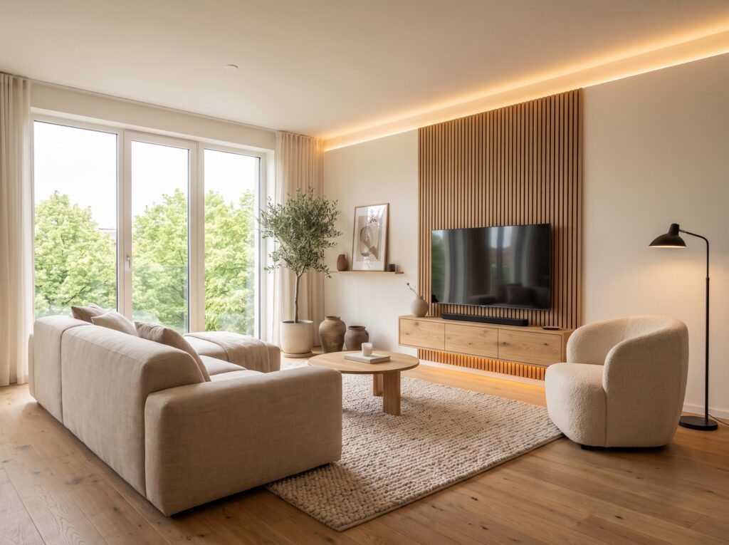Living room interior Scandinavia… 2K 202607081405