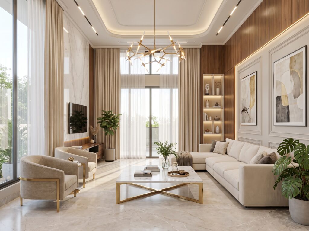 Living room interior design 2K 202607081408