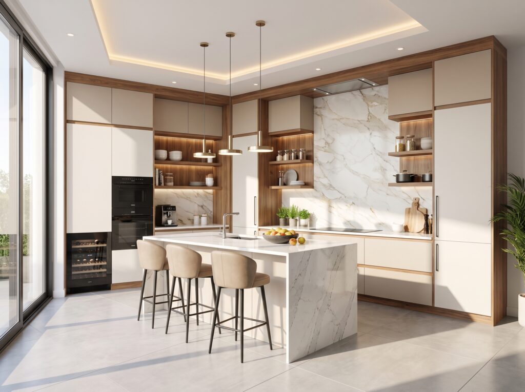 Luxury kitchen interior photograph 2K 202607091828