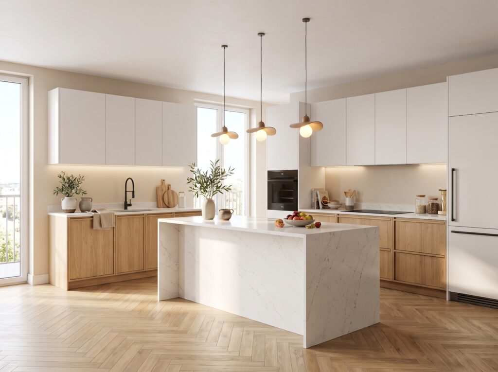 Modern Scandinavian kitchen inte… 2K 202607091834