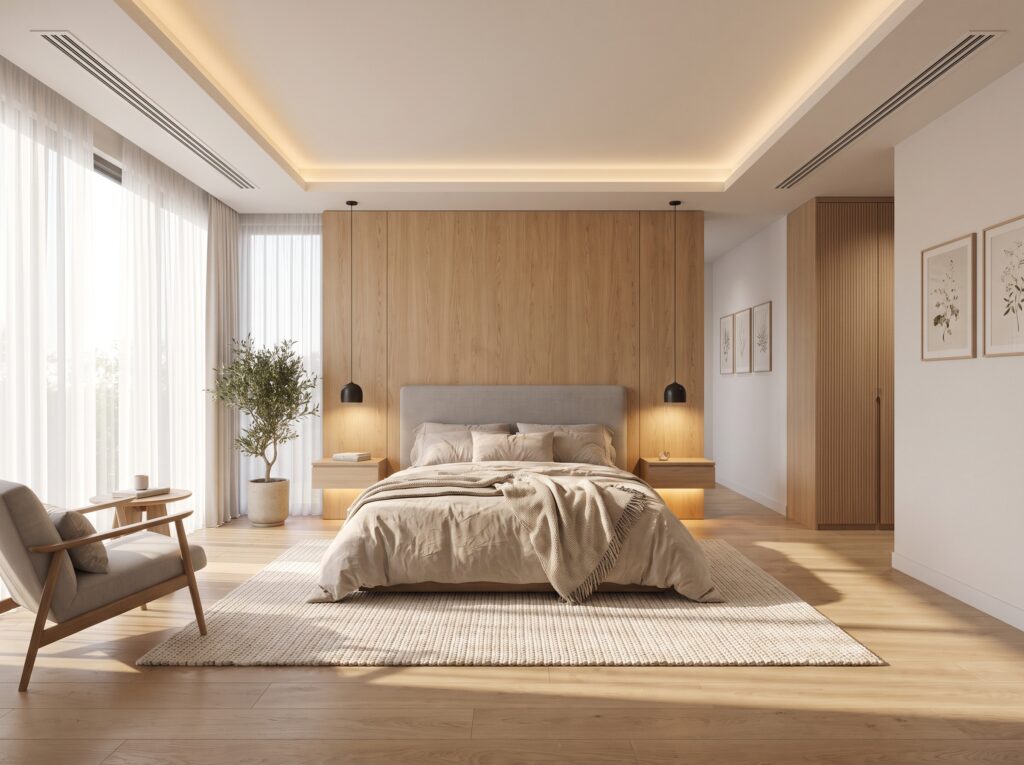 Scandinavian master bedroom inte… 2K 202607101441