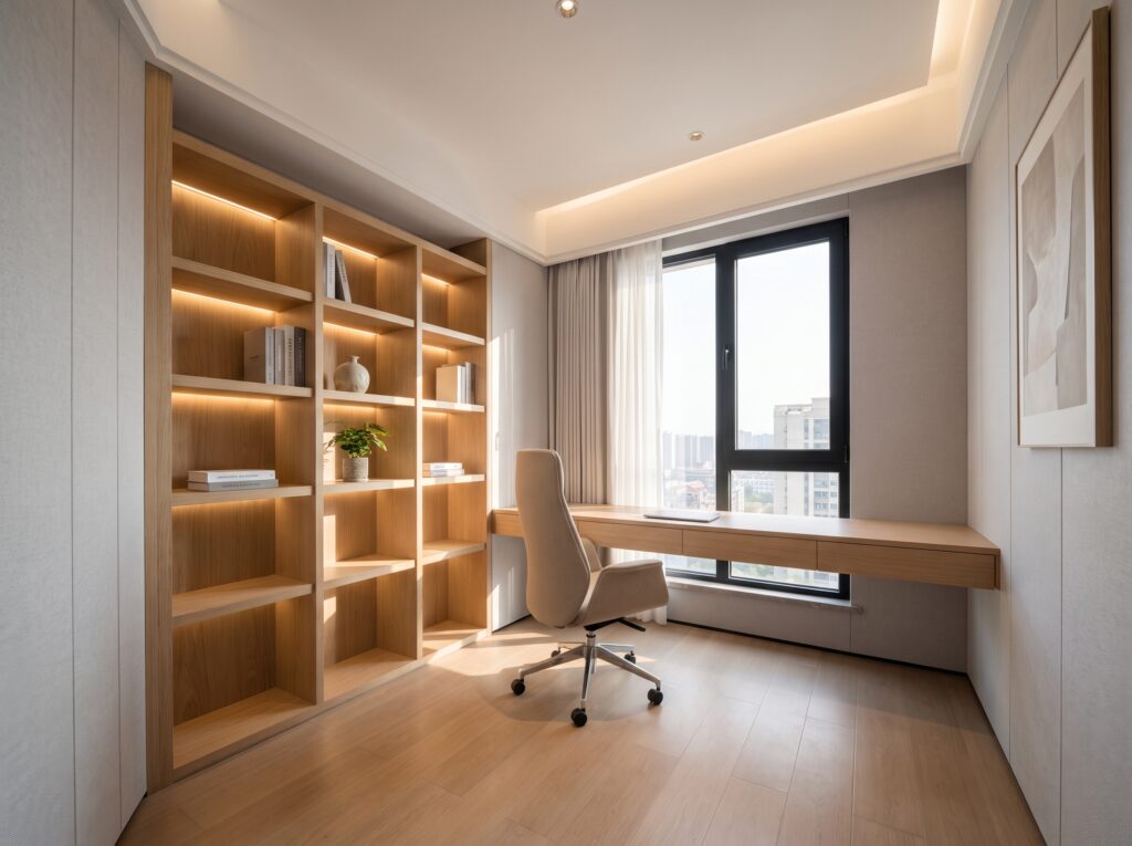 Study room interior design 2K 202607101332