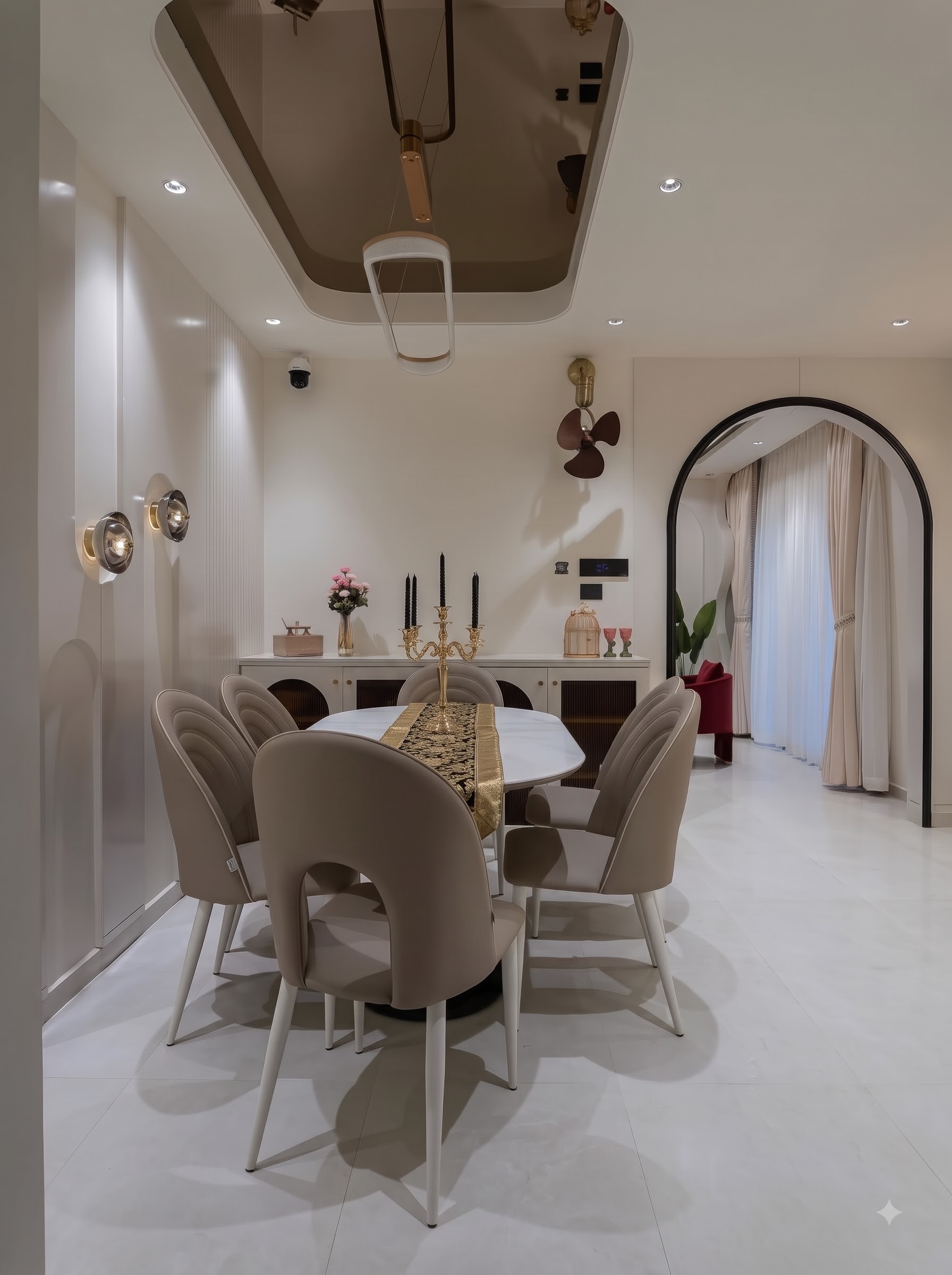 Premium dining interior